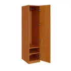 Q 13-40 skříň šatní, 1-dvéřová, 400x600x1800mm, olše jantar